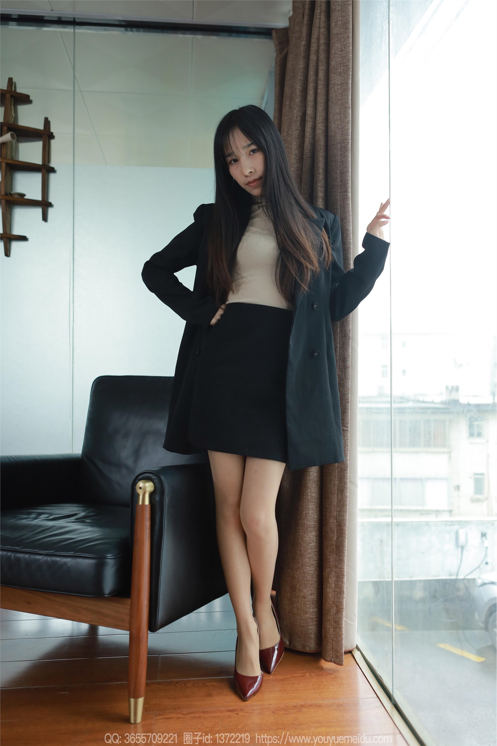 IESS异思趣向  2024.03.20 丝享家 1694 美子《OL小黑裙》